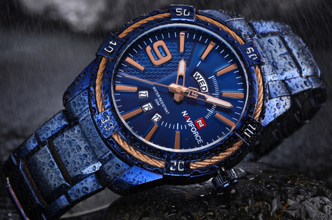 Waterproof quartz watch men's watch
