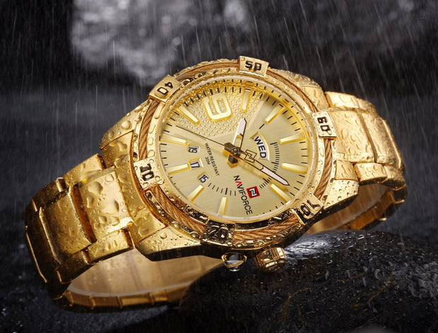 Waterproof quartz watch men's watch