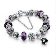 Crystal Beads Bracelets & Bangles Snake Chain Charm Bracelets For Women Jewellery